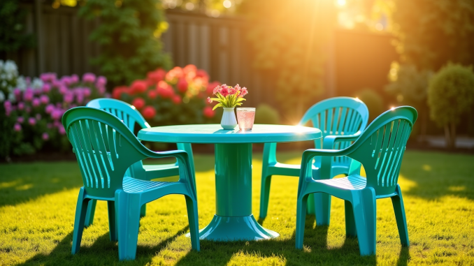 Redonner une seconde vie à son salon de jardin en plastique : le guide étape par étape
