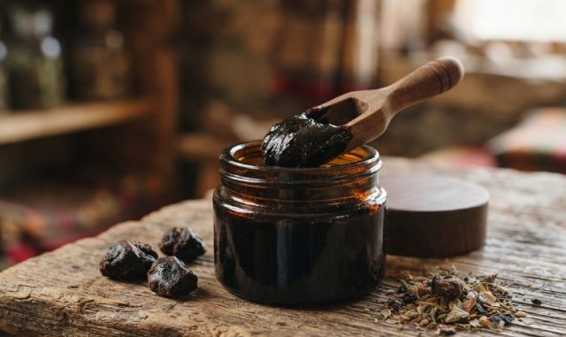 Résine de shilajit